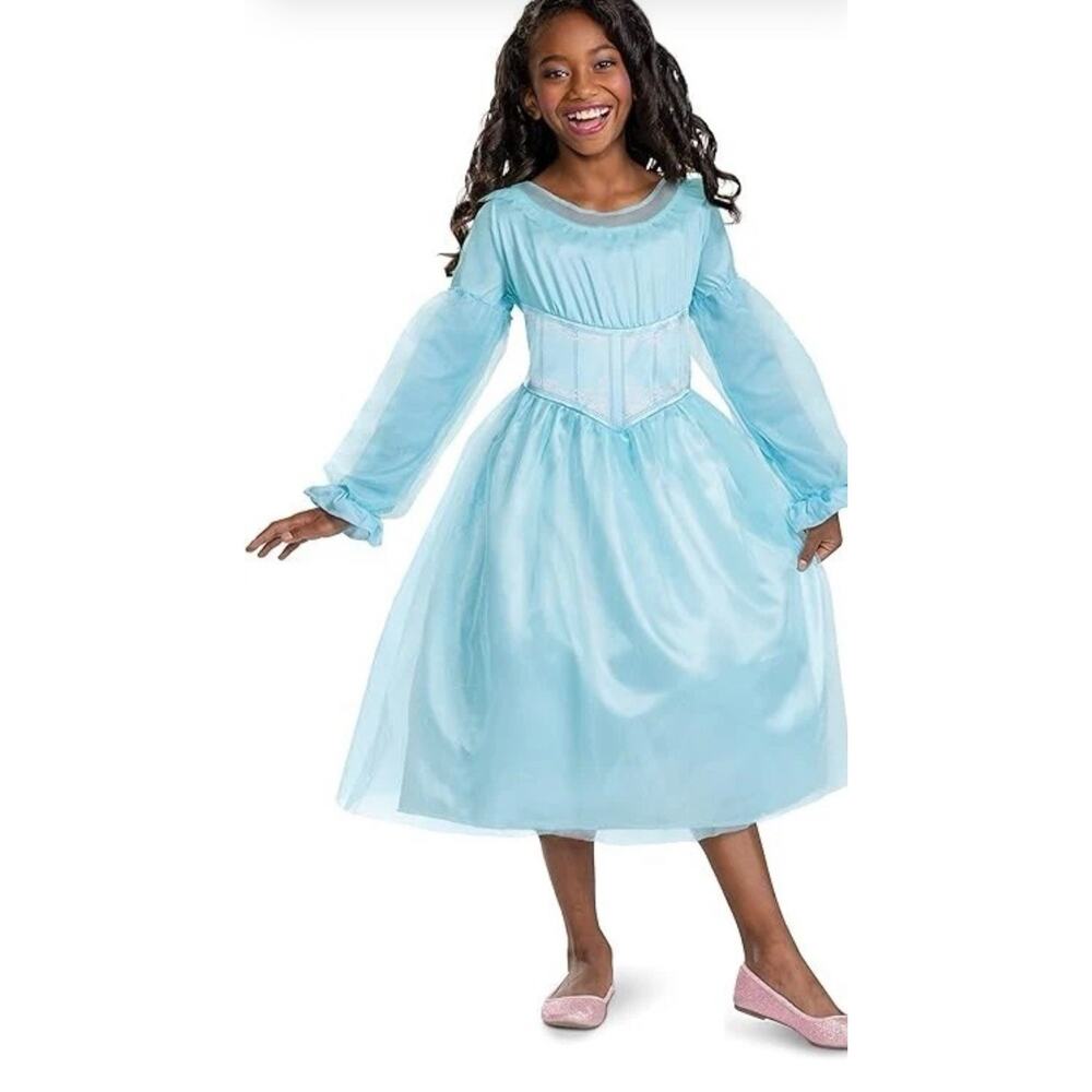 Disguise Disney Princess Little Mermaid Ariel Halloween Costume Girls 3T 4T New